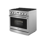 ARG36 - 36 Inch Contemporary Professional Gas Range in Stainless Steel