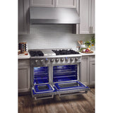 HRG4808U - 48 Inch 6 Burner Professional Gas Range