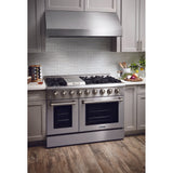 HRG4808ULP - 48 Inch 6 Burner Professional LP Range