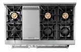 HRG4808U - 48 Inch 6 Burner Professional Gas Range