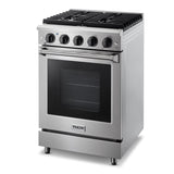 LRG2401ULP - 24 Inch Freestanding LP Range in Stainless Steel