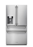 TRF3601FD - 36 Inch Professional French Door Refrigerator with Ice and Water Dispenser