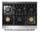 TRG3601 - 36 Inch Tilt Panel Professional Gas Range