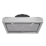 TRH3006 - 30 Inch Professional Range Hood, 11 Inches Tall in Stainless Steel