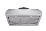 TRH3605 - 36 Inch Professional Range Hood, 16.5 Inches Tall in Stainless Steel