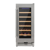 TWC1501 - 15 Inch Single Zone Wine Cooler, 33 Wine Bottle Capacity