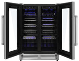 TWC2402 - 42 Bottle Dual Zone Built-in Wine Cooler